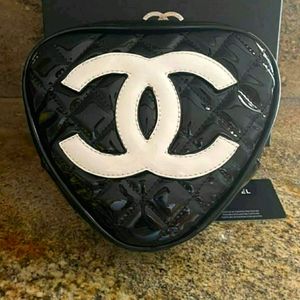 Vintage Quilted Heart Bag